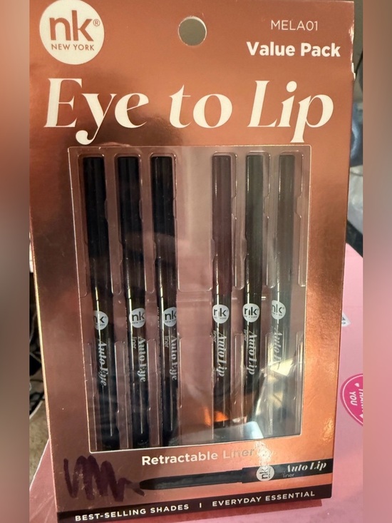 Nk Other - nk New York Eye to Lip Retractable Liner Value Pack - Deep Brown/Black Shades